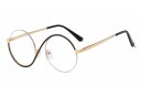 Eo Selection Damebriller Aransas fra eo Selection Svart Metall Rund Small