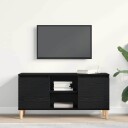  TV skap Svart 102 x 35 x 50 cm Konstruert tre