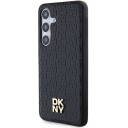 DKNY MagSafe Lærmønster Mobildeksel for Samsung Galaxy S24 - Svart