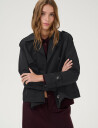 My Essential Wardrobe Miramw Short Trenchcoat - Black - 42