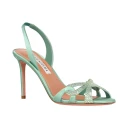 Aquazzura Dame Sko Grønn 39 1/2 EU,