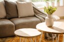 Runde tepper   Cosy ocher Størrelse: Ø 80 cm
