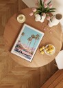 California Vintage Car Plakat Plakat / 21x30cm