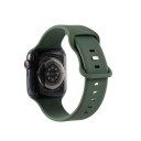 GEAR Klokkearmbånd Silikon OLIVENGRØNN Apple Watch 42-44mm