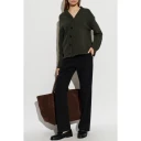 Jil Sander Dame Strikkevarer Grønn XL,