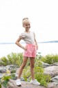 Vilje & Ve Hermine Velour Shorts Pastel Coral (152 / 12 år)