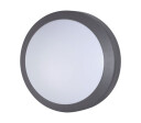 R-Line London 15W 3000K Ø26,5cm Matt Sort IP65
