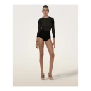 Wolford Dame Topper Svart S,