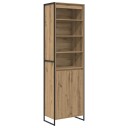  Høye Skap 2 pcs Kunstnerisk Eik 60 x 36 x 300 cm Konstruert tre