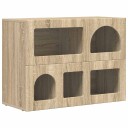  Serviesskap Sonoma eik 80,5 x 35 x 59 cm Konstruert tre