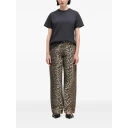 Ganni Dame Jeans Brun W26,