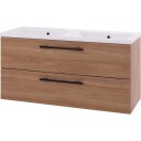 Servantskap Linn Bad Ingrid Dobbel 120 cm med 2 Skuffer 110512D