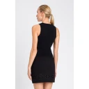 Twinset Dame Kjoler Svart S,