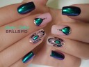 Brillbird Norge Chrome Pigment Pulver Green valley
