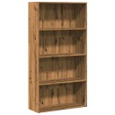 Bokhylle artisan eik 80x30x152 cm konstruert tre