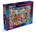 Ravensburger Christmas No29: Santa"s Steam Train Grotto  1000pc