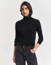 Gant Genser i ekstra fin merinoull med høy hals BLACK XS