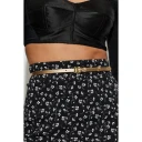 Dolce & Gabbana, Dame, Accessories, Gul, 80 CM,