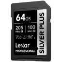 Lexar Professional SILVER PLUS SDXC   205MB/s   64GB