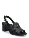 Tommy Hilfiger Cross Blocked Heel Sandal Black 41