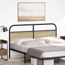  Hodegavl sonoma eik 160 cm stål og konstruert tre 8721158563873