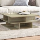  Salongbord sonoma eik 70x70x29 cm konstruert tre 840746