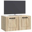  Vegghengt TV skap Sonoma eik 59,5 x 31 x 30 cm Konstruert tre