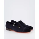 Santoni Herre Sko Blå 44 EU,
