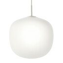 Muuto Rime Pendant 45 cm Opal / Grey