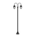 Lindby Farley lyktestolpe, 2 lyskilder