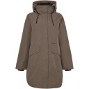 Didriksons Lilian Parka Vinterjakke Dame Brun 40