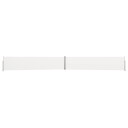 vidaXL Uttrekkbar sidemarkise 170x1200 cm kremhvit