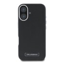 Karl Lagerfeld iPhone 16 Hardcase med MagSafe - Svart