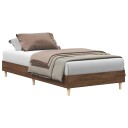  Sengeramme uten madrass brun eik 75x190 cm konstruert tre 861099
