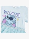 Disney Stitch Kjole Lyseblå 140 146
