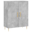 vidaXL Skjenk betonggrå 69,5x34x90 cm konstruert tre