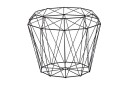 Elida Avlastningsbord 43 cm - Tre / Natur