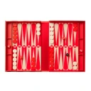 Printworks Backgammon Art of Red/Cream