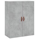  Veggskap betonggrå 69,5x34x90 cm 8720845943776
