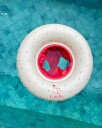 Vanilla Copenhagen Baby Badering Berry Dots Cream Ø 50 CM
