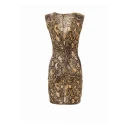 Just Cavalli Dame Kjoler Brun S,