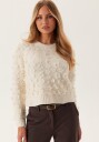Only Onlhua Life Ls Flower Detail O neck Knit