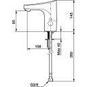 Fm Mattsson 9000E Tronic med Temperaturvrider 1641 0000F
