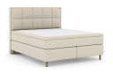 Select No 6 Komplett Sengepakke 210x210 Fast Watergel - Beige/Kobberben