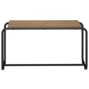 vidaXL TV benk 80 x 35.5 x 42 cm Artisan eik Konstruert tre