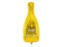 Folieballong Bottle -Happy New Year gold