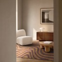 Ullteppe   Aiz Hand Tufted Wool Premium brun Størrelse: 160 x 230 cm