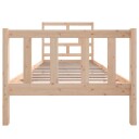 vidaXL Sengeramme heltre furu 90x190 cm 3FT Single