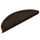  Selvklebende trappematter 30 stk mørkebrun 56x17x3 cm 8721288458049