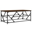  Salongbord brun eik 100x50x40 cm konstruert tre 8720845420802